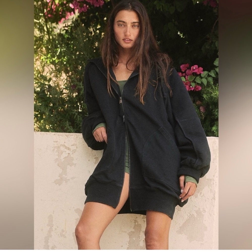 NWT free people movement headliner zip hoodie